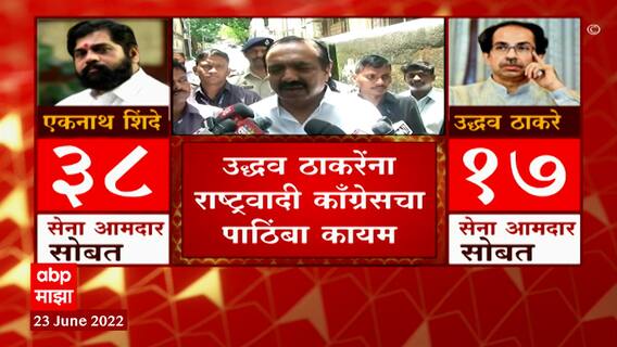 Jayant Patil : सर्व आमदार उद्धवजींच्या समोर उभे राहतील, त्यावेळी ते ठाकरेंचं नेतृत्व झुगारणार नाही