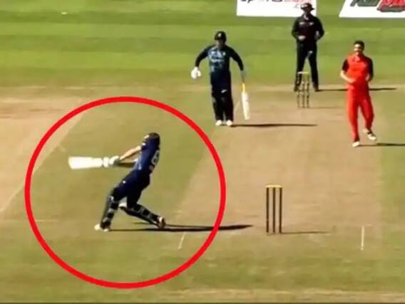 બટલરનો કમાલઃ બે ટપ્પા ખાઈને પિચની બહાર આવેલા બોલ ઉપર પણ સિક્સર ફટકારી, જુઓ વીડિયો બટલરનો કમાલઃ બે ટપ્પા ખાઈને પિચની બહાર આવેલા બોલ ઉપર પણ સિક્સર ફટકારી, જુઓ વીડિયો