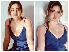 Rashmi Desai Pics: डीप नेक ड्रेस पहने बला की खूबसूरत लगीं रश्मि देसाई, क्यूट स्माइल ने जीता फैन्स का दिल!