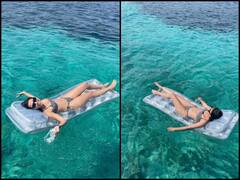 Aaliyah Kashyap Pics: बिकनी पहन समुद्र में कुछ रिलैक्स कर रही हैं आलिया कश्यप, शेयर की तस्वीरें