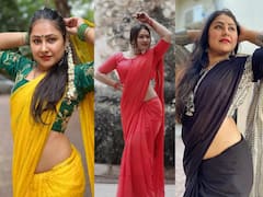 Priyanka Pandit Saree Photos: साड़ी में भी बेहद ग्लैमरस दिखती हैं भोजपुरी एक्ट्रेस प्रियंका पंडित, तस्वीरें पर डालें एक नजर
