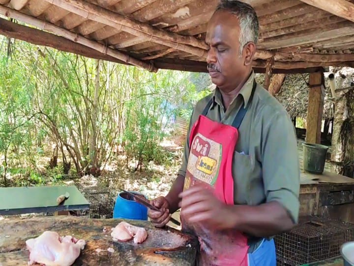 Inspiration: பார்வைச் சவாலைத் தாண்டி கோழிக்கறி வெட்டும் மாற்றுத்திறனாளி;  நம்பிக்கையை விதைக்கும் ஜாகிர் உசேன் !