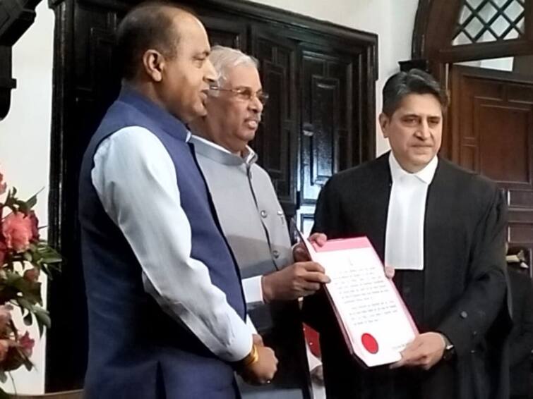 Justice Amjad Ahtesham Sayed Takes Oath As Chief Justice Of Himachal Pradesh High Court