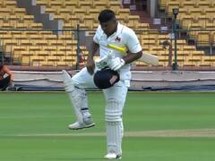 Watch: रणजी ट्रॉफी फाइनल में दिखा सिद्धू मूसेवाला अंदाज, सरफराज खान ने शतक जड़ने के बाद दिया स्पेशल ट्रिब्यूट