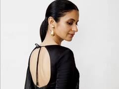 Rasika Dugal Photos : ब्लैक ट्रांसपेरेंट साड़ी में कालीन भैया की 'बहू' ने करवाया किलर फोटोशूट