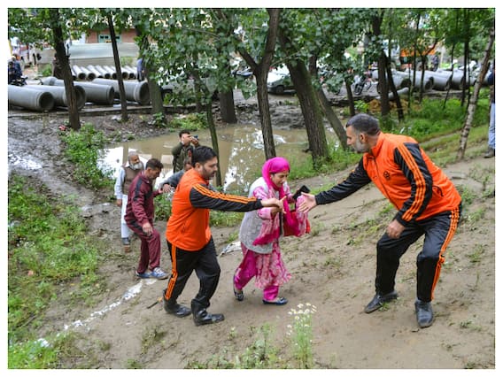 IN PICS | Flash Floods, Landslides Throw Life Out Of Gear In Several Places In J&K