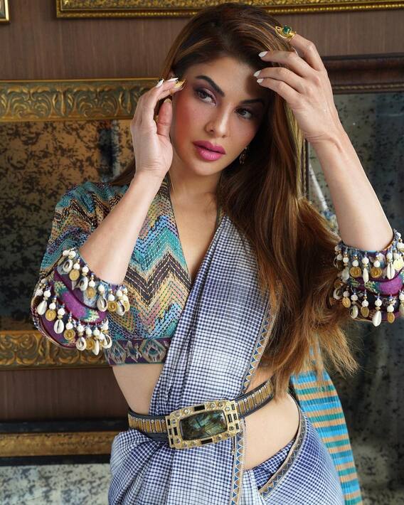 फोटो: Jacqueline Fernandez के सशुल्क, ढीले बालों का जादू; प्रशंसक घायल!