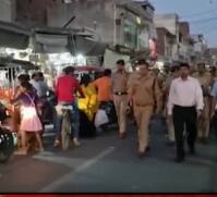 UP News: Alert in UP before Friday prayers, police conducted flag march ...