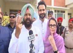 Sangrur Bypoll 2022: BJP ਉਮੀਦਵਾਰ ਕੇਵਲ ਢਿੱਲੋਂ ਨੇ ਪਾਈ ਵੋਟ