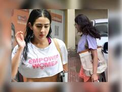 Sara Ali Khan:  'आम्ही यामध्ये भाजी आणतो' ; बॅगमुळे सारा ट्रोल