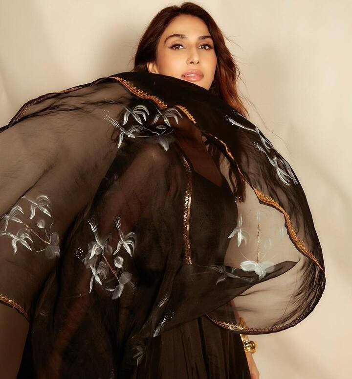 ट्रेलर की रिलीज से पहले वाणी ने इंस्टाग्राम पर अपनी कुछ तस्वीरें पोस्ट की थीं. जिसमें उनका ट्रेडिशनल अवतार दिख रहा है.
