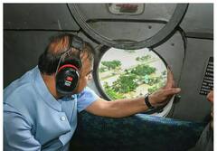 Assam Flood: सीएम हिमंत विश्व सरमा ने बाढ़ प्रभावित सिलचर शहर का किया हवाई सर्वेक्षण, देखें तस्वीरें