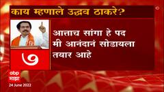 Uddhav Thackeray : सेना चालवायला लायक नसेल तर बाळासाहेबांचा फोटो काढून टाका : उद्धव ठाकरे
