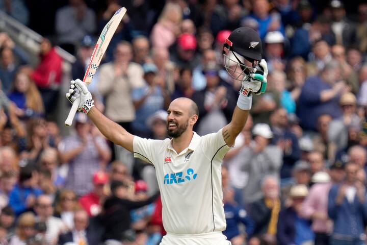 The final Test of the three-Test series between England and New Zealand is being played at Headingley Leeds. New Zealand's Daryl Mitchell and Tom Blundell have put the team on top with a century partnership for the sixth wicket. (Pic Courtesy: PTI)
