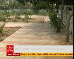 વડોદરામાં પ્લોટમાં દબાણ યથાવત