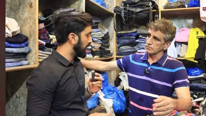 Umpire Asad Rauf Selling Clothes Viral Video Asad Rauf Clothes Shop In Pakistan Lahore Viral Video Watch: Ex-International Umpire Asad Rauf Now Owns A Clothes Shop In Pakistan
