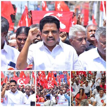 Anti-Agnipad protest - S. Venkatesh has been prosecuted! அக்னிபத் விவகாரம்: சு.வெங்கடேசன் மீது  திலகர் திடல் காவல் நிலையத்தில் வழக்குப்பதிவு