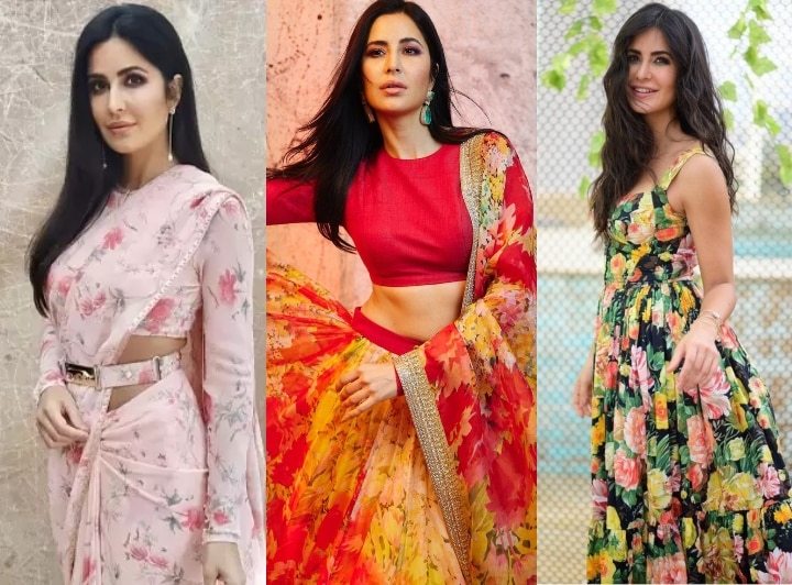 Katrina Kaif is a Sight to Behold in Red Flowy Gown