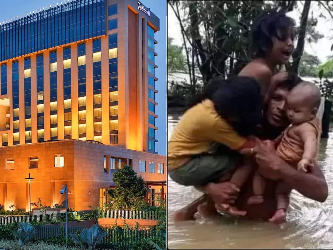 Millions spent on rebel MLAs in Guwahati and 2 cups of rice and one cup of dal for flood victims Eknath Shinde : गुवाहाटीत बंडखोर आमदारांवर दिवसाला लाखोंचा खर्च आणि पुरग्रस्तांना 2 वाट्या भात अन् एक वाटी डाळ!