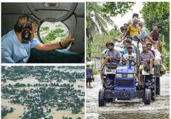 Assam Flood: सीएम हिमंत विश्व सरमा ने बाढ़ प्रभावित सिलचर शहर का किया हवाई सर्वेक्षण, देखें तस्वीरें
