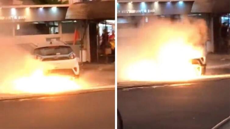 Tata Motors Nexon: Fire breaks out in Tata Motors electric vehicle, government orders investigation Tata Motors Nexon: ટાટા મોટર્સની ઇલેક્ટ્રિક કારમાં ફાટી નીકળી આગ, સરકારે આપ્યા તપાસનો આદેશ