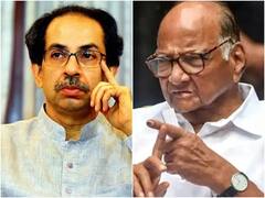 Uddhav Thackeray : शरद पवार आणि उद्धव ठाकरे यांच्यात मातोश्रीवर खलबतं, बैठक दोन तासांनी संपली