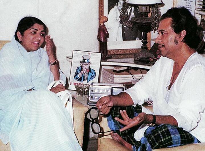 Lata Mangeshkar met Kishore Kumar for the first time and became nervous Lata Mangeshkar Kishore Kumar: जब लता मंगेशकर ने किशोर कुमार को समझ लिया था लफंगा, घबराकर लगा दी थी दौड़!