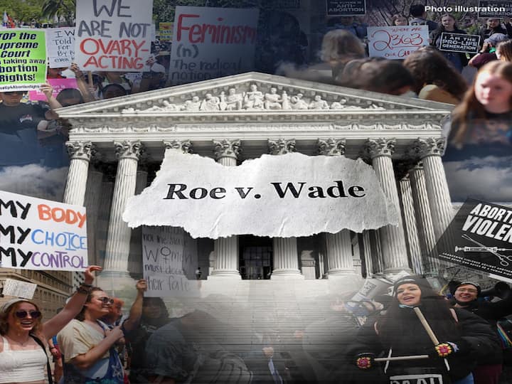 US Supreme Court overturns Roe Vs Wade ending 50 years of federal abortion rights Roe Vs Wade Ruling : అబార్షన్స్ ఇకపై రాజ్యాంగ హక్కు కాదు, అమెరికా సుప్రీంకోర్టు సంచలన తీర్పు!