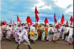 Ashadhi Wari 2022: होय होय वारकरी, पाहे पाहे पंढरी... दिवे घाटातील वारीचं विहंगम दृष्य