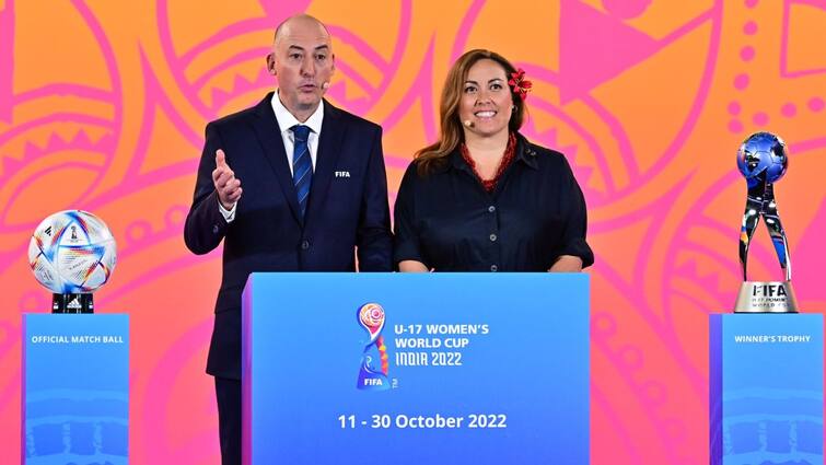 FIFA U-17 Womens World Cup 2022 Draw India in group A with USA Brazil Check Full Draw FIFA U17 Women's World Cup: অনূর্ধ্ব ১৭ মহিলা ফুটবল বিশ্বকাপে ভারতের গ্রুপে শক্তিশালী আমেরিকা, ব্রাজিল