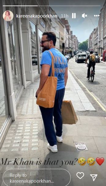 लंदन की सड़कों पर कुछ इस अंदाज में दिखे Saif Ali Khan, Kareena Kapoor ने पूछा- Mr. खान क्या ये आप हैं?