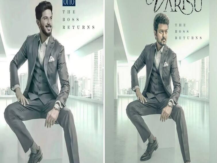 Vijay Varisu First Look Poster Recreated with Dulquer Salmaan Otto Statement Fake Photo Circulated in Social Media Varisu Poster: பிரச்சனையில் சிக்கிய ஆடை ப்ராண்ட் ஓட்டோ.. விஜய் பட போஸ்டர் காப்பியா?