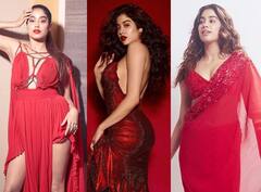 Janhvi Kapoor Red Outfits: सुर्ख लाल लिबास में जब-जब सामने आईं खूबसूरत जाह्नवी कपूर, एक टक देखते रह गए लोग