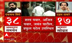 Eknath Shinde : कालपर्यंत उद्धव ठाकरेंसोबत आमदार दिलीप लांडे देखील शिंदे गोटात सहभागी