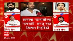 Zeeshan Siddique : आमच्या खामोशीला कमजोरी समजू नका, झिशान सिद्दिकींची शिवसेनेला ताकीद