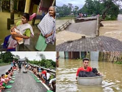 Assam Floods Updates: హైవేలపైనే గుడారాలు వేసుకుంటున్న ప్రజలు, ఇంకా వీడని వరద కష్టాలు