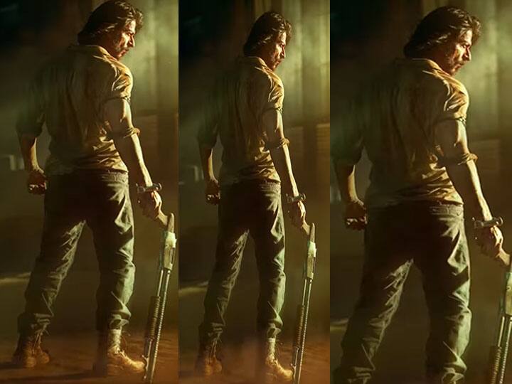 Pathaan Shah Rukh Khan First Look Out as he Completes 30 Years in Bollywood Watch Video Pathaan Shah Rukh Khan Look: इंडस्ट्री में 30 साल पूरे होने पर शाहरुख ने शेयर किया 'पठान' का दमदार फर्स्ट लुक, हाथ में हथियार लिए आए नजर