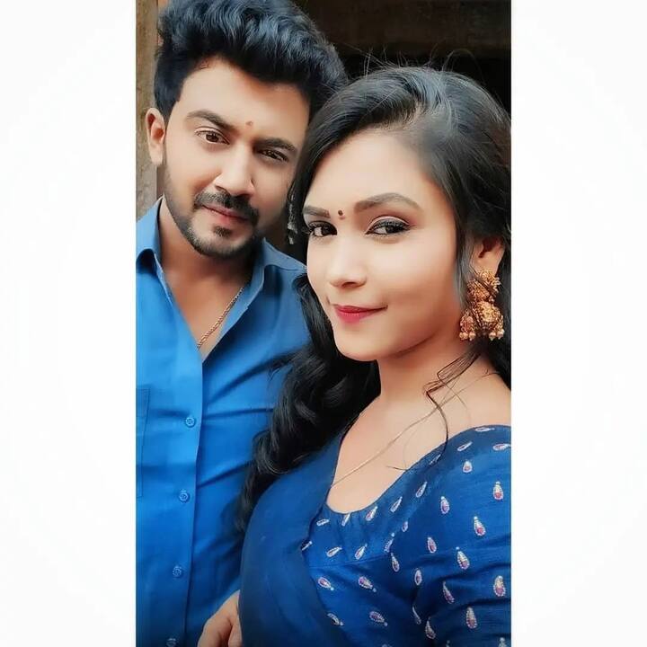 అమూల్య గౌడ, నిరంజన్ (Image credit: Amulya Gowda/Instagram)