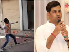Watch: महाराष्ट्र में शिवसैनिकों का तांडव, एकनाथ शिंदे के बेटे सांसद श्रीकांत शिंदे के ऑफिस में तोड़फोड़
