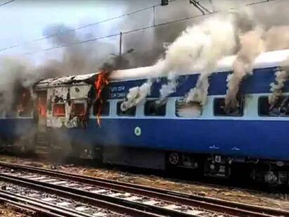 agnipath protest incurred loss worth of more than 200 crore to indian railways அக்னிபத் திட்ட  எதிர்ப்பு போராட்டங்களால் இத்தனை கோடி இழப்பா? ஷாக் கொடுத்த மத்திய அரசு!