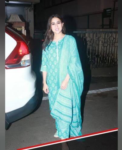 ਸਾਦੇ ਸੂਟ  'ਚ ਸਾਰਾ ਨੇ ਜਿੱਤਿਆ ਦਿਲ