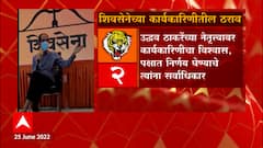 Shiv Sena Meeting Full Update : शिवसेना कार्यकारिणीचे संपूर्ण अपडेट्स 'माझा'वर