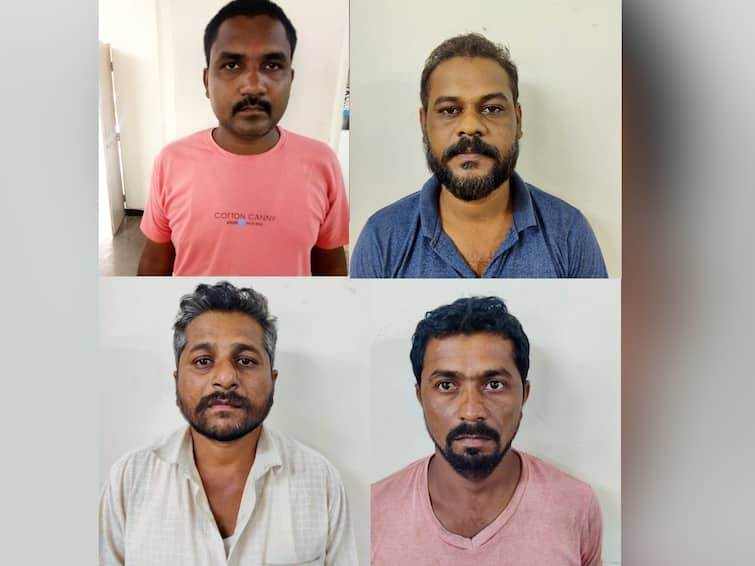 Sangli crime news The lure of raining money with herbs and divine power, four arrested including sorcerer in Sangli News : जडीबुटी, दैवी शक्तीने पैशांचा पाऊस पाडण्याचे आमिष, मांत्रिकासह चौघांना अटक