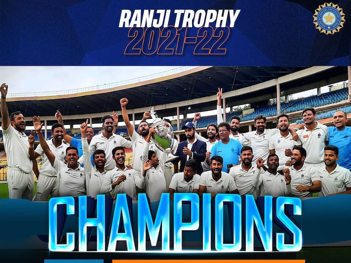 Ranji Trophy 2022 Final: Madhya Pradesh clinch maiden Ranji Trophy title with six-wicket win over heavyweights Mumbai in Bengaluru Ranji Trophy 2022 Final: ఆ కెప్టెన్‌ 23 ఏళ్ల కల ఇప్పుడు నిజమైంది! రంజీ విజేత మధ్యప్రదేశ్‌