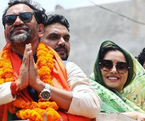 Amrapali dubey congratulations dinesh lal yadav nirahua for win azamgarh bypoll  election 2022 Amrapali Dubey: ચૂંટણીમાં જીત બદલ  આમ્રપાલી દુબેએ આ અંદાજમાં નિરહુઆને પાઠવી શુભેચ્છા