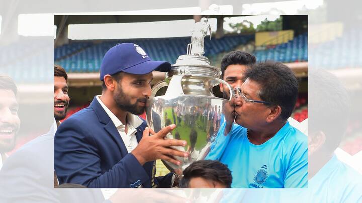 It's the moment of a lifetime for me: MP captain Aditya Shrivastava after Ranji title win Ranji Trophy Final जीतने के बाद इमोशनल हुए कप्तान आदित्य श्रीवास्तव, कहा- हमेशा याद रहेगा यह लम्हा