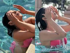 पानी में आग लगातीं इमरान हाशमी की ये हीरोइन, बिकिनी पहने दिए ऐसे पोज़