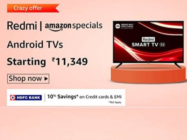 Redmi 32 Inch Smart TV On Amazon Lowest Price 32 Inch Smart TV Best 32 Inch Smart TV With Alexa Redmi के इस स्मार्ट टीवी पर आया है क्रेजी ऑफर, खरीदें सिर्फ 11 हजार रुपये में