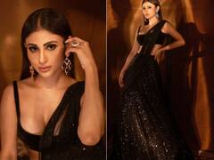 Mouni Roy Photos: ब्लैक लहंगे में मौनी रॉय का दिखा दिलकश अंदाज, तारीफ करने के लिए कब पड़ जाएंगे अल्फाज़