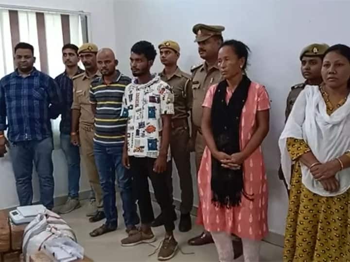 Azamgarh police got a big success, 4 smugglers including 2 women were arrested with 80 kilos of ganja ann Azamgarh Crime News: आजमगढ़ पुलिस को मिली बड़ी कामयाबी, 80 किलों गांजे के साथ 2 महिला समेत 4 तस्करों को किया गिरफ्तार
